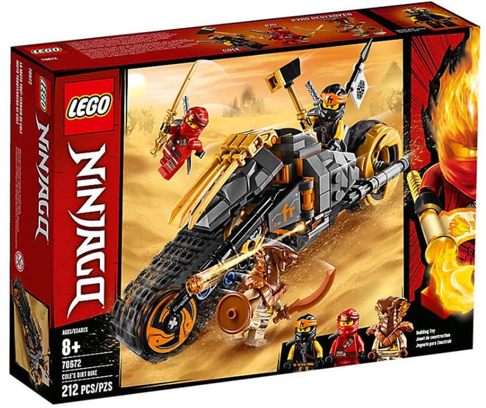 LEGO® NINJAGO Kocke - Kol - Dirt bike 70672