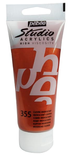 PEBEO Studio Acrylics High Viscosity - Akrilna boja - Copper 355 - 100ml 661155