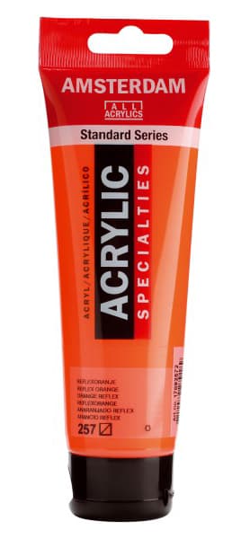 TALENS Amsterdam All Acrylics Standard Series - Specialties - Akrilna boja Reflex Orange 257 120ml 680257