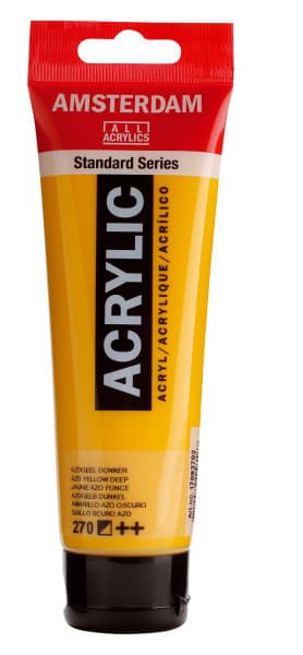 TALENS Amsterdam All Acrylics Standard Series - Akrilna boja Azo Yellow Deep 270 120ml 680270