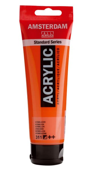 TALENS Amsterdam All Acrylics Standard Series - Akrilna boja Vermilion 311 120ml 680311