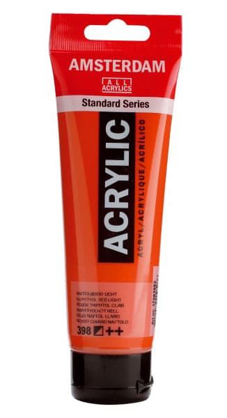 TALENS Amsterdam All Acrylics Standard Series - Akrilna boja Naphthol Red Light 398 120ml 680398