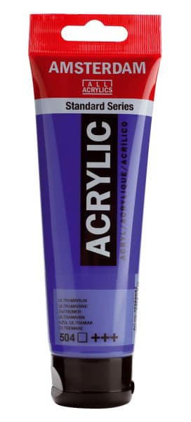 TALENS Amsterdam All Acrylics Standard Series - Akrilna boja Ultramarine 504 120ml 680504