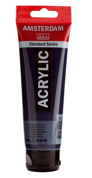 TALENS Amsterdam All Acrylics Standard Series - Akrilna boja Prussian Blue (Phthalo) 566 120ml 680566
