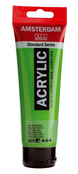 TALENS Amsterdam All Acrylics Standard Series - Akrilna boja Briliant Green 605 120ml 680605