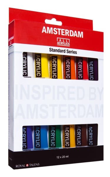 TALENS Amsterdam All Acrylics Standard Series - Intro Set II - Akrilne boje 12x20ml 680922