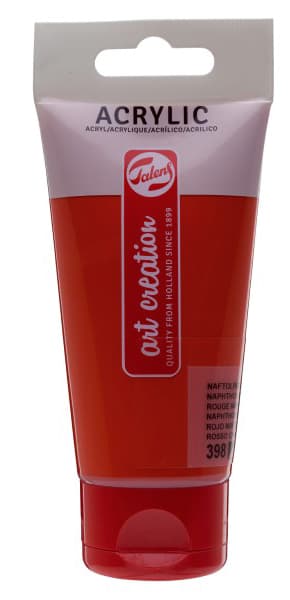 TALENS Art Creation Acrylic Colour Tube - Akrilna boja Naphthol Red Light 398 75ml 692398