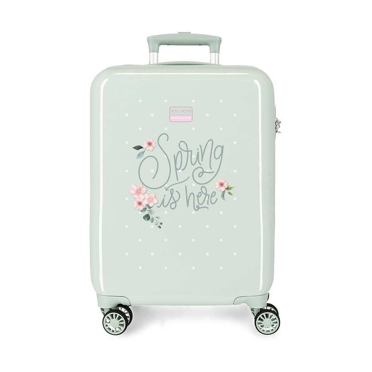ABS Kabinski kofer za decu 55cm Roll Road Spring Is Here mint 40817