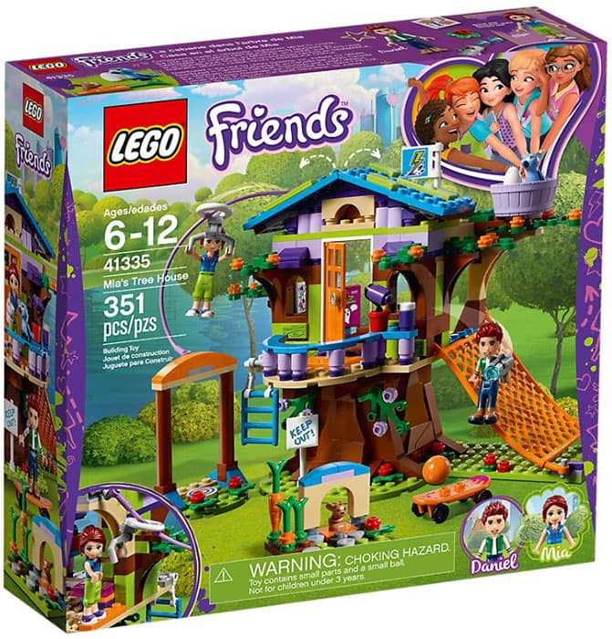 LEGO® Kocke FRIENDS - Mia - Kućica na drvetu 41335