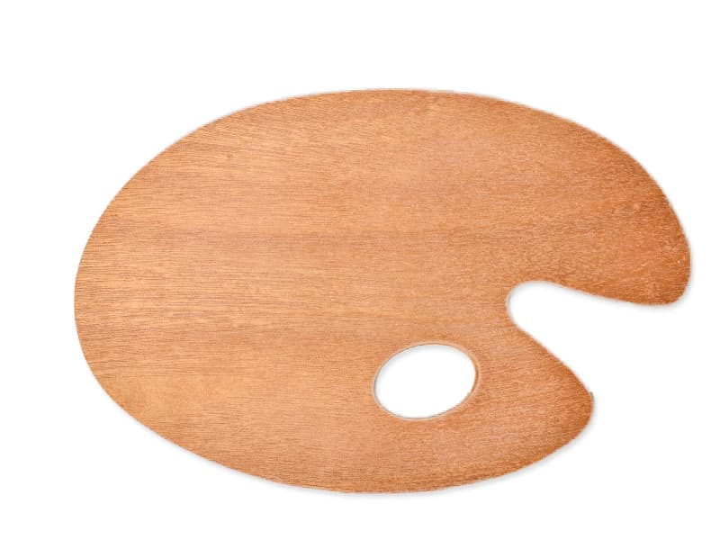 POP ABLE Slikarska paleta - drvena - oval C 20 x 30cm 617021