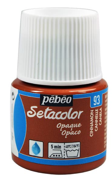 PEBEO Setacolor - Opaque - Pokrivna boja za tekstil 45ml CINNAMON 664611