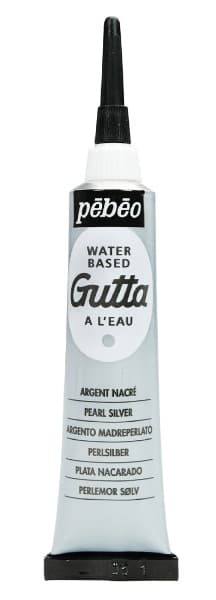 PEBEO Setasilk Water Based Gutta - Kontur pasta SREBRNA 20ml 664104