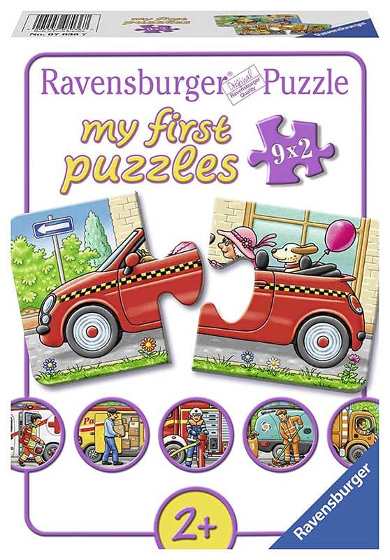 Ravensburger Moj prvi puzzle Vozila 07036