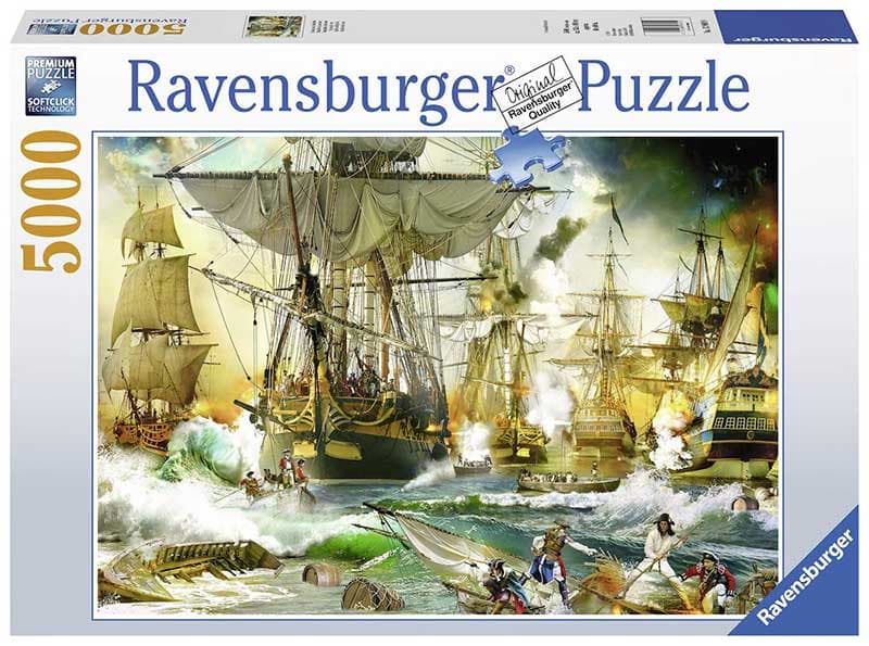 Ravensburger Puzzle 5000 delova - Bitka na otvorenom moru 13969