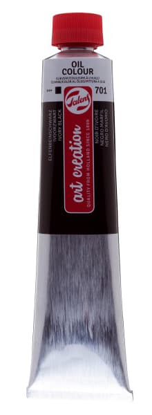 TALENS Art Creation Oil Colour - Uljana boja KOŠTANA CRNA 200ml 696701