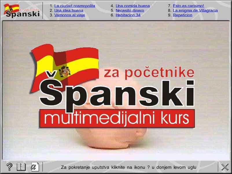 Multimedijalni kurs - Španski Za Početnike