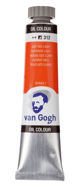 TALENS Van Gogh Oil Colour - Uljana boja SVETLA AZO CRVENA 40ml 684312