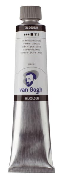 TALENS Van Gogh Oil Colour - Uljana boja TITAN BELA - laneno ulje - 200ml 685118