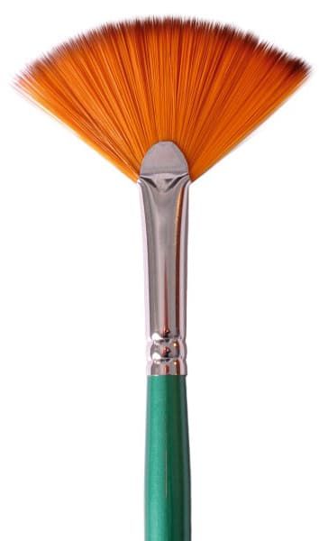 POP BRUSH 095 - Četkica fan - zelena br.14 - 3 kom. 628414