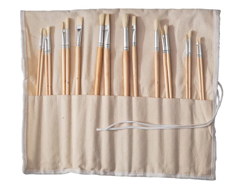 POP BRUSH - Set četkica - natural 18kom. 622001