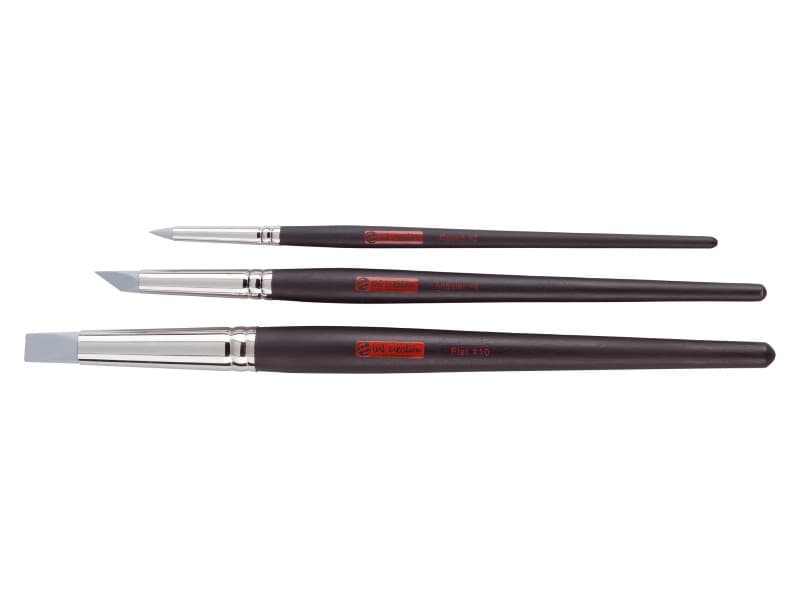 TALENS Art Creation Brushes Set - Three Colour Shapers - Četkice flah, ugaona, okrugla 3kom. 699217