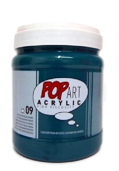 PEBEO Pop Art Acrylic High Viscosity - Akrilna boja FTALO ZELENA 700ml 661309