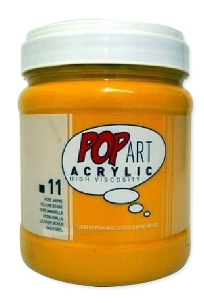 PEBEO Pop Art Acrylic High Viscosity - Akrilna boja ŽUTI OKER 700ml 661311