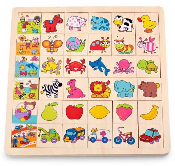 Pino Toys Tematska drvena slagalica 3910