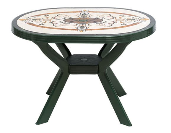 Baštenski ovalni sto Legere