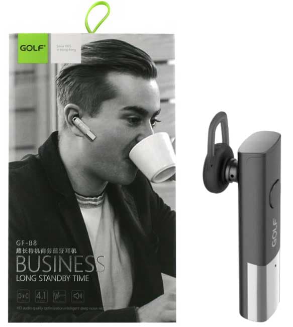 Bluetooth slušalica GOLF B8 multipoint crna