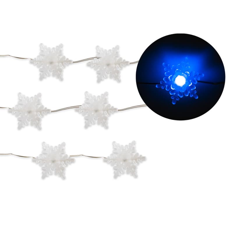 Novogodišnje LED sijalice pahuljice Firefly 20 LED