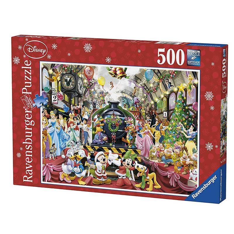 Ravensburger Puzle 500 delova - Diznijev novogodišnji voz 14739