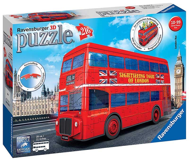 Kutija za olovke od puzli London Bus - Ravensburger 12534 