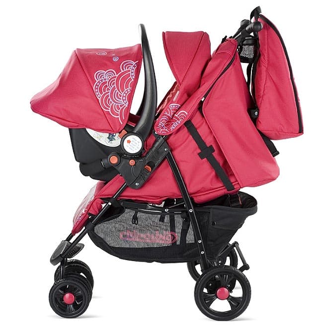 Chipolino duo kolica Gia raspberry