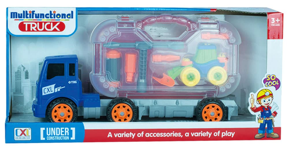 Multifunctional Truck - Rastavljiv kamion sa koferom, utovarivačem i alatom 50180