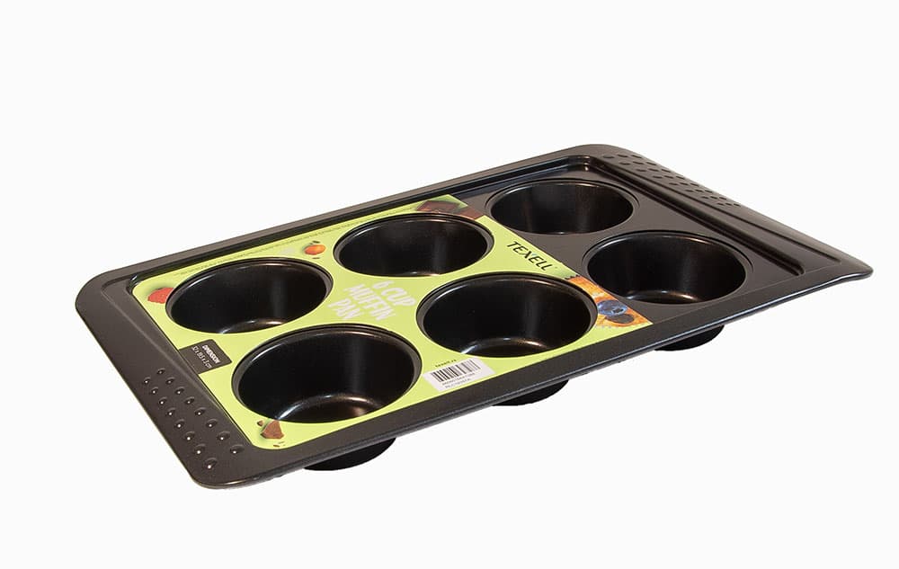 Modla za mafine i projice 6 rupa Texell DOTS TPD-M272