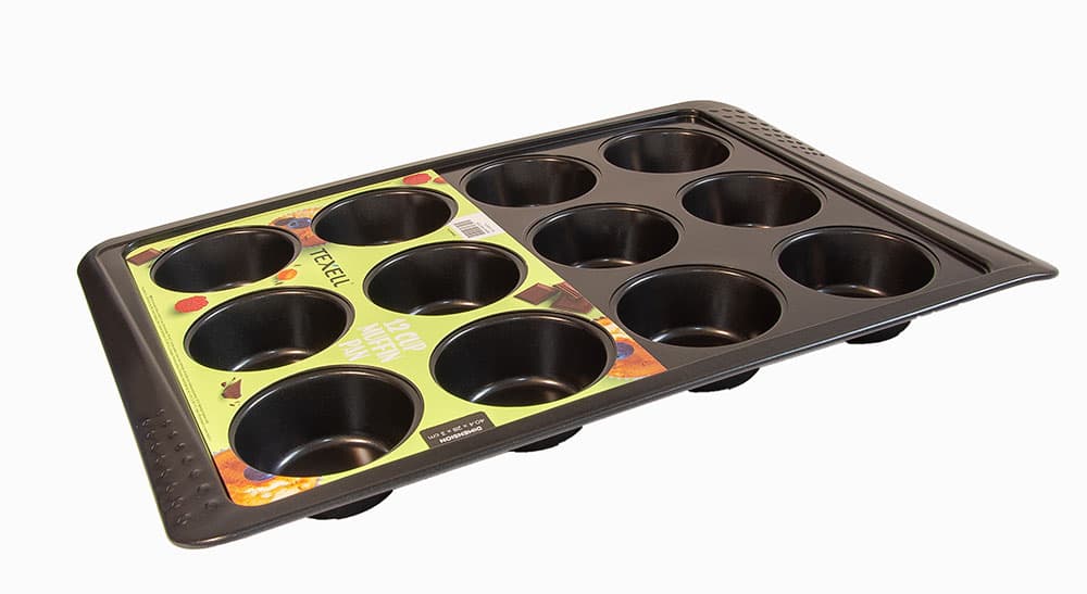 Modla za mafine i projice 12 rupa Texell DOTS TPD-M273