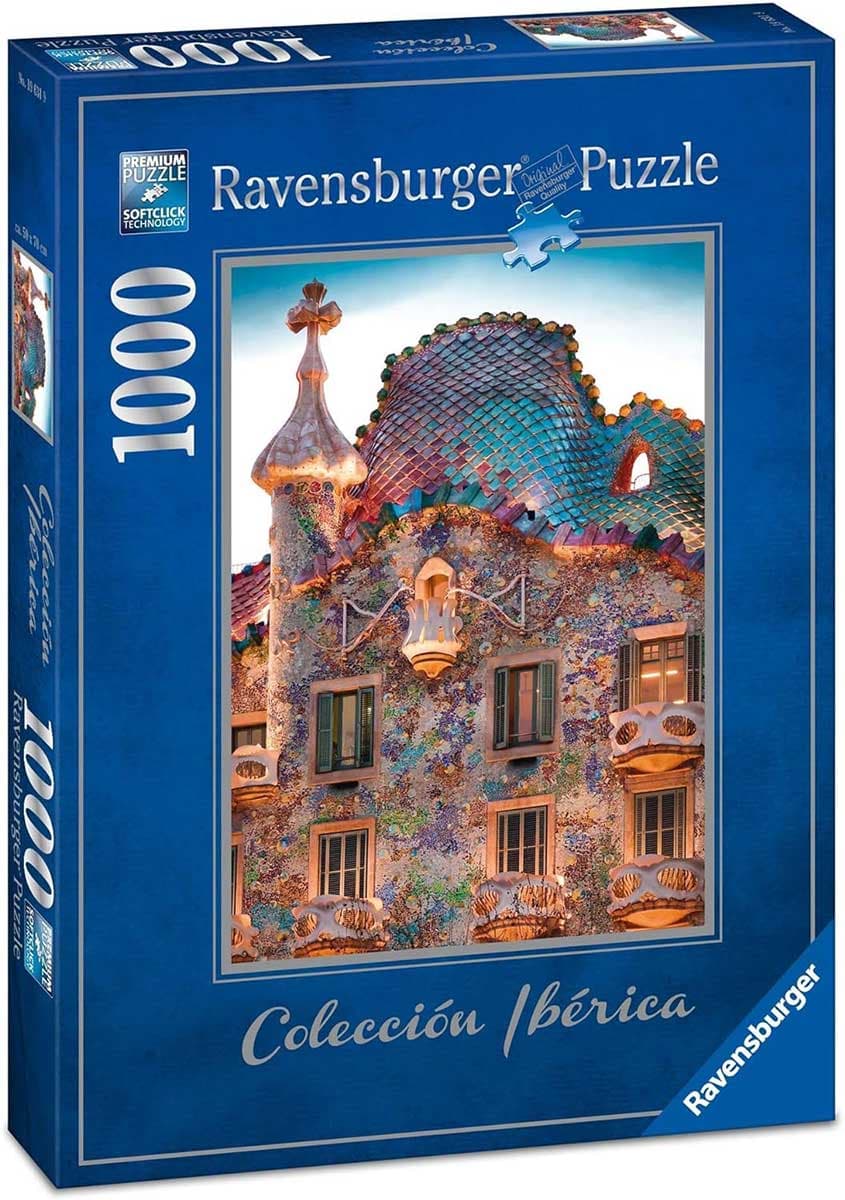 Puzzle 1000 delova Casa Batllo Barcelona Ravensburger 19631