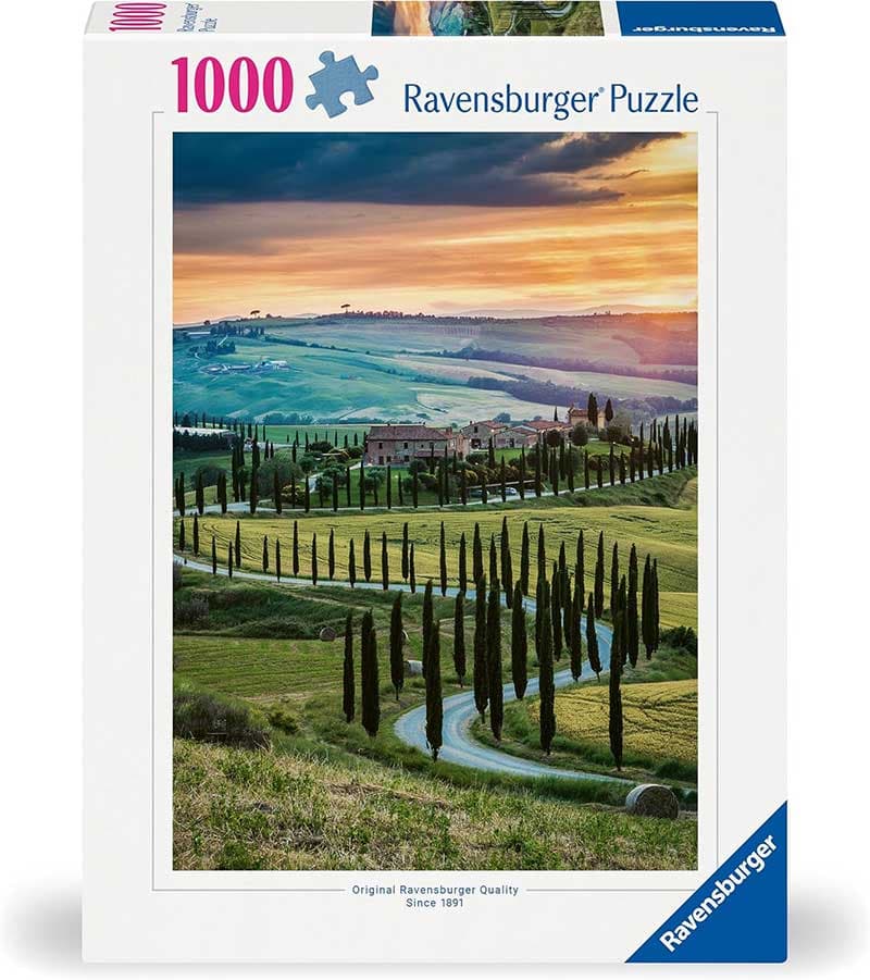 Puzzle slagalica 1000 delova Val D Orča Toskana Ravensburger 12001208