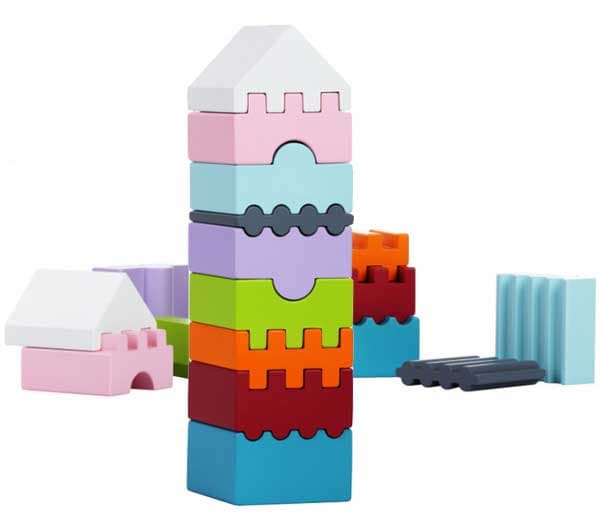 Cubika Drvena kula od 9 elemenata 11315