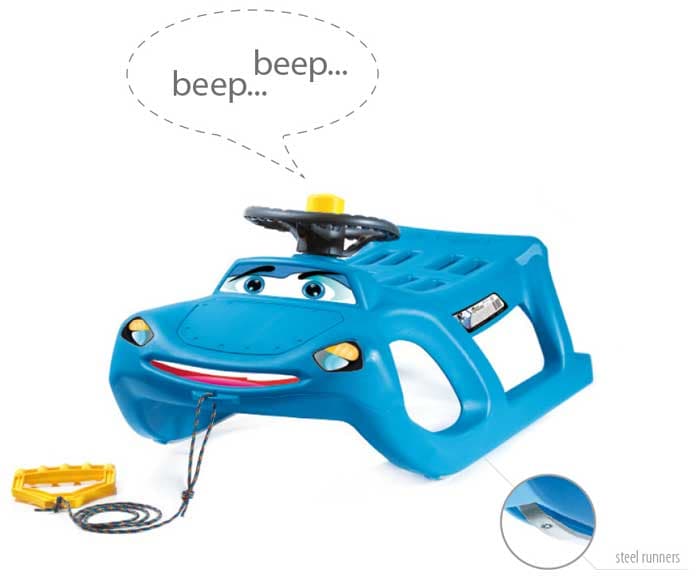 Sanke sa upravljačem Prosperplast Zigi Zet Plave PR ISZGS-3005U