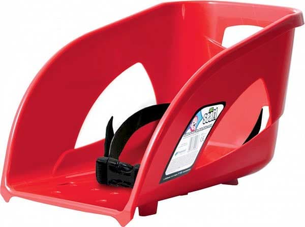 Sedište sa naslonom za sanke Prosperplast Bullet Crveno PR ISEAT1-1788C