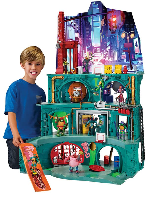 Set za igru TMNT - Nindža kornjače skrovište PM82751