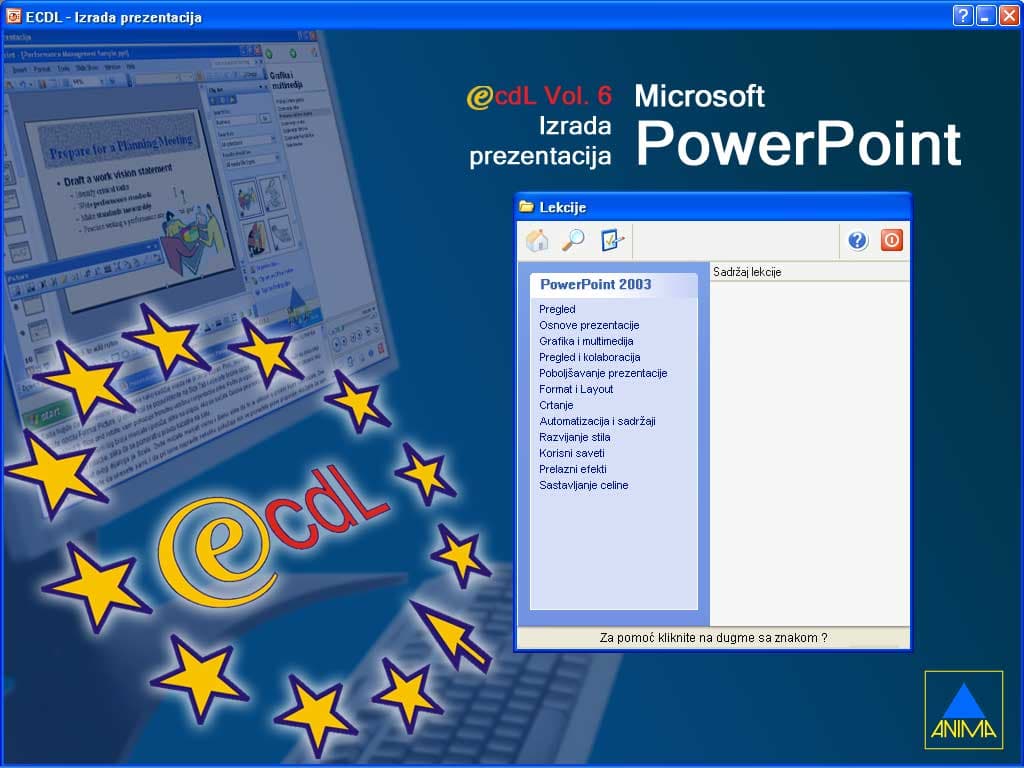 Multimedijalni kurs - PowerPoint 2003