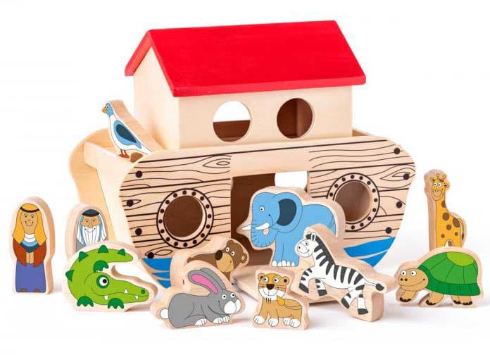 Drvena igračka Nojeva arka Woodyland 90917