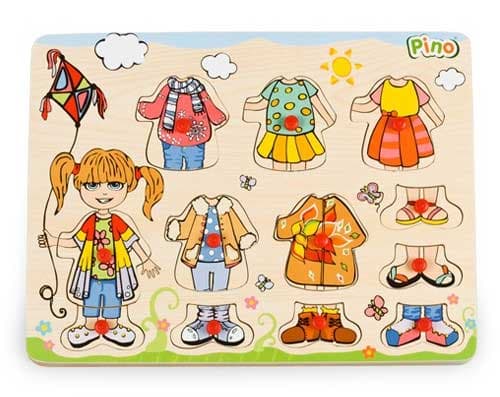 Pino Toys Uklapalica Obuci devojčicu