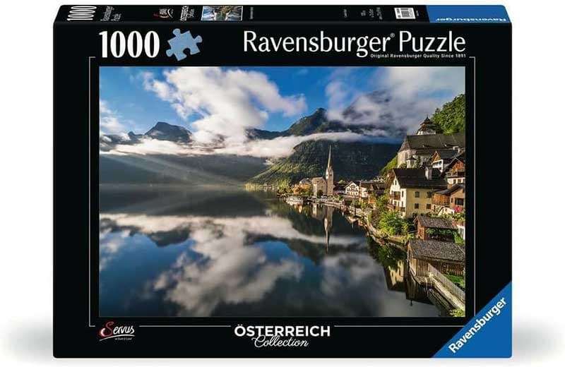 Puzzle slagalica 1000 delova Legendarni Halštat Austrija Ravensburger 12000835