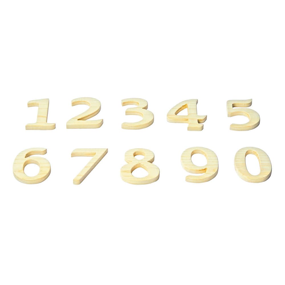 PIKA PAU Drvena igračka Nauči brojeve