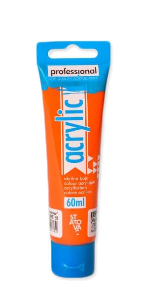 PROFESSIONAL Acrylic - Akrilna boja NARANDŽASTA 60ml 640150