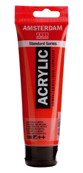 TALENS Amsterdam Akrilna boja - Akrilik - Naftol crvena 120ml 680396